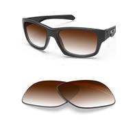 BLAZERBUCK Lenti polarizzate di ricambio per occhiali da sole Oakley Jupiter Squared OO9135, Marrone Gradiente - Polarizzato, 0