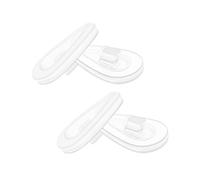 BlazerBuck Naselli di ricambio per Oakley Socket 5.5 OX3218 | Socket 5.0 OX3217 | Socket Ti OX5019 Trasparente + Trasparente