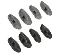 BlazerBuck Naselli di ricambio per occhiali da sole Oakley Flak 2.0 XL OO9295 OO9188, nero e grigio., Taglia unica