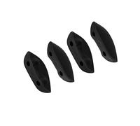 BlazerBuck Naselli di ricambio per occhiali da sole Oakley Straight Jacket 2007 - standard nero + nero, nero e nero., Taglia unica