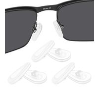 BLAZERBUCK Naselli di ricambio trasparenti per Oakley Tincup OX3184 | Tincup 0.5 Ti OX5099 | Tincup Carbon OX5094-3 paia