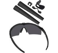 BLAZERBUCK Ricambio Earsocks & Nosepieces & Frame Clip per Oakley M Frame 2.0 Strike Occhiali da sole - Nero