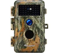 BlazeVideo Macchine Fotocamera de Caccia 24MP 1296P Cacciatori di Videocamere Cacciatori di Animali Selvatici, No Glow 36 LED IR Visione Notturna 70 Piedi, IP66 Impermeabile, 2,4" LCD