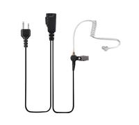 BLBGKHKKVD 10 Pezzi Adatti For Retevis EAI001 Covert Acoustic Tube Auricolare Walkie Talkie for PTT MIC Adatto For ICOM For Cobra For Motorola For Uniden