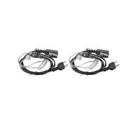BLBGKHKKVD EAI001 auricolare acustico a tubo nascosto a 2 pin for microfono PTT adatto for ICOM for Cobra for Motorola for Uniden for Vertex for Midland(2PCS)