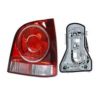 BLBNEZBZTY Alloggiamento Fanale Posteriore Luce Freno Per Polo 9N 9N3 Per Hatchback 2005-2010 Scheda Senza Lampadina Luci posteriori(Red 2 Right)
