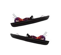 BLBNEZBZTY Fanale Posteriore Con Indicatore Di Direzione Per Dodge Per Challenger 2015-2023 Kit Luci Fendinebbia Posteriori Stile Ottico 3D Luci posteriori(Smoked Lens)