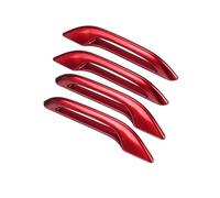 BLBNEZBZTY maniglia per porta posteriore Copertura protettiva per maniglia portiera auto Per Tesla Model 3 Y 2021-2023, adesivo protettivo antigraffio antigelo, bianco( Red)
