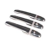 BLBNEZBZTY maniglia per porta posteriore Copri-maniglie in acciaio inox per Vito W639 2003-2014 + set di sbloccaggio del bagagliaio (3 porte)