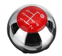 BLBNEZBZTY Pomelli del cambio per auto Per il 2012 2013 2014 2015 2016 2017 2018 Cromato Rosso 55344048 5 Marce Pomello Del Cambio Leva Del Cambio Leva di Trasmissione Manopola Manuale
