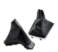BLBNEZBZTY Pomelli del cambio per auto Per Opel Per Astra H Pomello cambio Leva cambio Ghetta Boot Freno a mano Antiscivolo Parcheggio Boot Cover Custodia Collare 5 Velocità Pomello cambio( Combo)