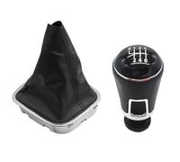 BLBNEZBZTY Pomelli del cambio per auto Per Per POLO Per 6C 2011-2019 5 6 Velocità Leva Del Pomello Del Cambio Per Auto Shifter Pen Speed Ball Gaitor Boot Cover( 6 Speed Case)