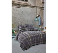 BLCKOUT Washington-Copripiumino Grigio, Cotone, 240 x 200/220 cm