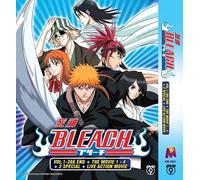 Bleach Complete (Vol.1-366 FINE e 4 film) DVD anime [Dub inglese]