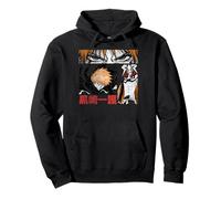 Bleach Graphic Ichigo Comic Book Style Anime Felpa con Cappuccio