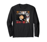 Bleach Graphic Ichigo Comic Book Style Anime Maglia a Manica