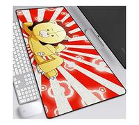 bleach Kurosaki Ichigo Tappetino Mouse Gaming 900x 400mm XXL per Mouse e PC, 3mm Mouse Pad Antiscivolo Fondo in Gomma con Bordi Cuciti, F