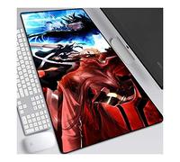 bleach Kurosaki Ichigo Tappetino Mouse Gaming, Grande Anime Mouse Pad XXL 900x400mm Confortevole, Lavabile, 3mm Antiscivolo Tappetino Scrivania Supporto per Ufficio Computer, Adatto per computer e PC, B