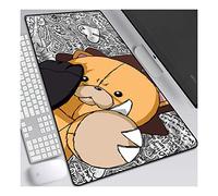 bleach Kurosaki Ichigo Tappetino Mouse Gaming, Grande Anime Mouse Pad XXL 900x400mm Confortevole, Lavabile, 3mm Antiscivolo Tappetino Scrivania Supporto per Ufficio Computer, Adatto per computer e PC, D