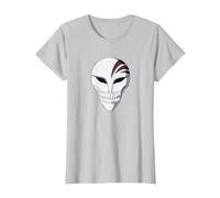 Bleach Maschera Vuota Maglietta, Donna, Argento, XL