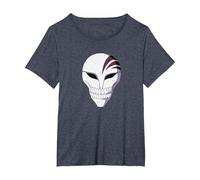 Bleach Maschera Vuota Maglietta, Donna Plus-Size, Pervinca, 1X