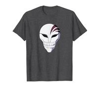 Bleach Maschera Vuota Maglietta, Uomo, Grigio Scuro, 5XL