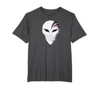 Bleach Maschera Vuota Maglietta, Uomo Taglie Grandi, Grigio Scuro, 2X Tall