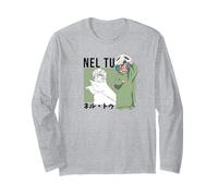 Bleach nel Tu Cute Chibi Collage Vintage Anime Maglia a Manica