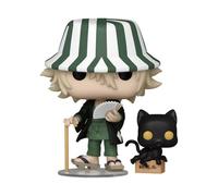 Bleach Pop Animation Figure in Vinile Kisuke Urahara & Yoruichi 9 Cm Funko