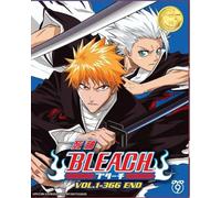 BLEACH - Serie Completa Di Anime DVD Box Set 1-366 Episodi Doppiati In Inglese