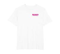 Bleach Thousand Year Blood War Testo Rosa Maglietta, Uomo Taglie Grandi, Bianco, 4X Tall