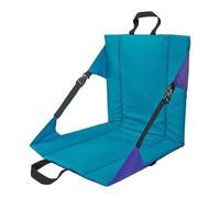 Bleacher Sedile con schienale - Cuscino portatile da stadio, sedia pieghevole reclinabile | Supporto imbottito regolabile, base antiscivolo per il comfort degli spettatori in arene, giochi scolastici