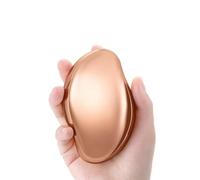 Bleam - Gomma per capelli in cristallo, per donne e uomini, esfoliazione indolore, rimozione dei capelli con cristalli magici, per rimuovere i peli delle gambe (oro rosa)