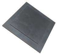 Blechplatte Piastra Ancora IN Acciaio 100x100mm fino A 300x300mm Spessore 2-15mm