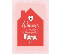 Blechschild 20x30 cm Zuhause ist da wo Mama ist