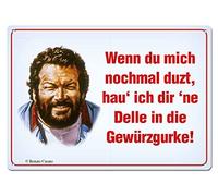 Blechwarenfabrik Braunschweig Bud Spencer 302/C001 Postcard with German Text "We