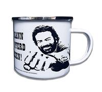 Blechwarenfabrik Braunschweig Bud Spencer EBC05 - Tazza smaltata senza fieno, mi