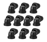 Bleeder Valve Cover, Rubber Dust Plug, Secure Brake Fitting Sealed Rubber | Rubber Bleeder Screw Cap, Moisture-Resistant Brake Fitting Protector, Secure Fit Dust Cover, Automotive Maintenance