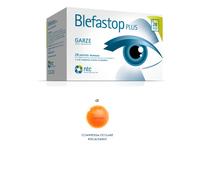 Blefastop BLEFASTOP PLUS GARZA IN COTONE PIEGATA CON FILO DI BARIO 28SALVIETTE MONOUSO + 1 COMPRESSA OCULARE RISCALDABILE