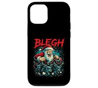 Blegh Sleigher Claus Metal Blegh Krampus Natale Custodia per iPhone 12/12 Pro