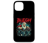 Blegh Sleigher Claus Metal Blegh Krampus Natale Custodia per iPhone 13