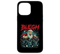Blegh Sleigher Claus Metal Blegh Krampus Natale Custodia per iPhone 13 Pro Max