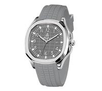 Blekon Collections Orologio al quarzo da uomo, 44 mm, comodo cinturino in silicone, lancette e numeri luminosi, display della data di facile lettura, elegante quadrante rotondo, perfetto per l'uso