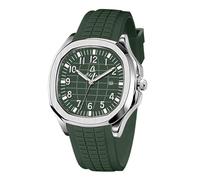 Blekon Collections Orologio al quarzo da uomo, 44 mm, comodo cinturino in silicone, lancette e numeri luminosi, display della data di facile lettura, elegante quadrante rotondo, perfetto per l'uso