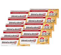 Blend-a-dent 10 x 40 g di Crema Adesiva Premium Plus - insapore - Duokraft