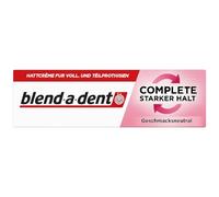 Blend-a-dent Complete - Crema adesiva per protesi complete, insapore, 47 g