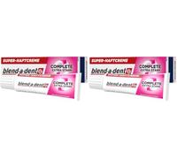 Blend-a-dent Complete - Crema adesiva per protesi complete, insapore, 47 g (Confezione da 2)
