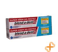 Blend-A-Dent Fresh Crema Adesiva Per Protesi Dentarie 47 G 2 Pz. Effetto 24 Ore