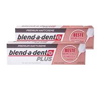 Blend a Dent Plus Premium - 2 creme adesive anti-graffio, 40 g, per protesi complete e parziali