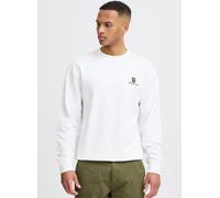 Blend - BHBRODY Sweatshirt crew print Bianco - Abbigliamento XL Bianco